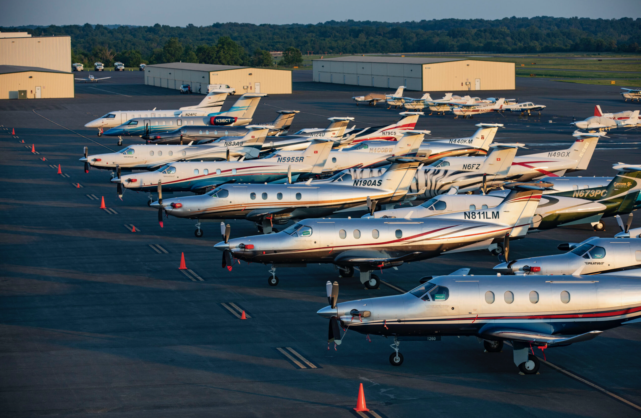 Aircraft Tie Downs and Ramp Parking